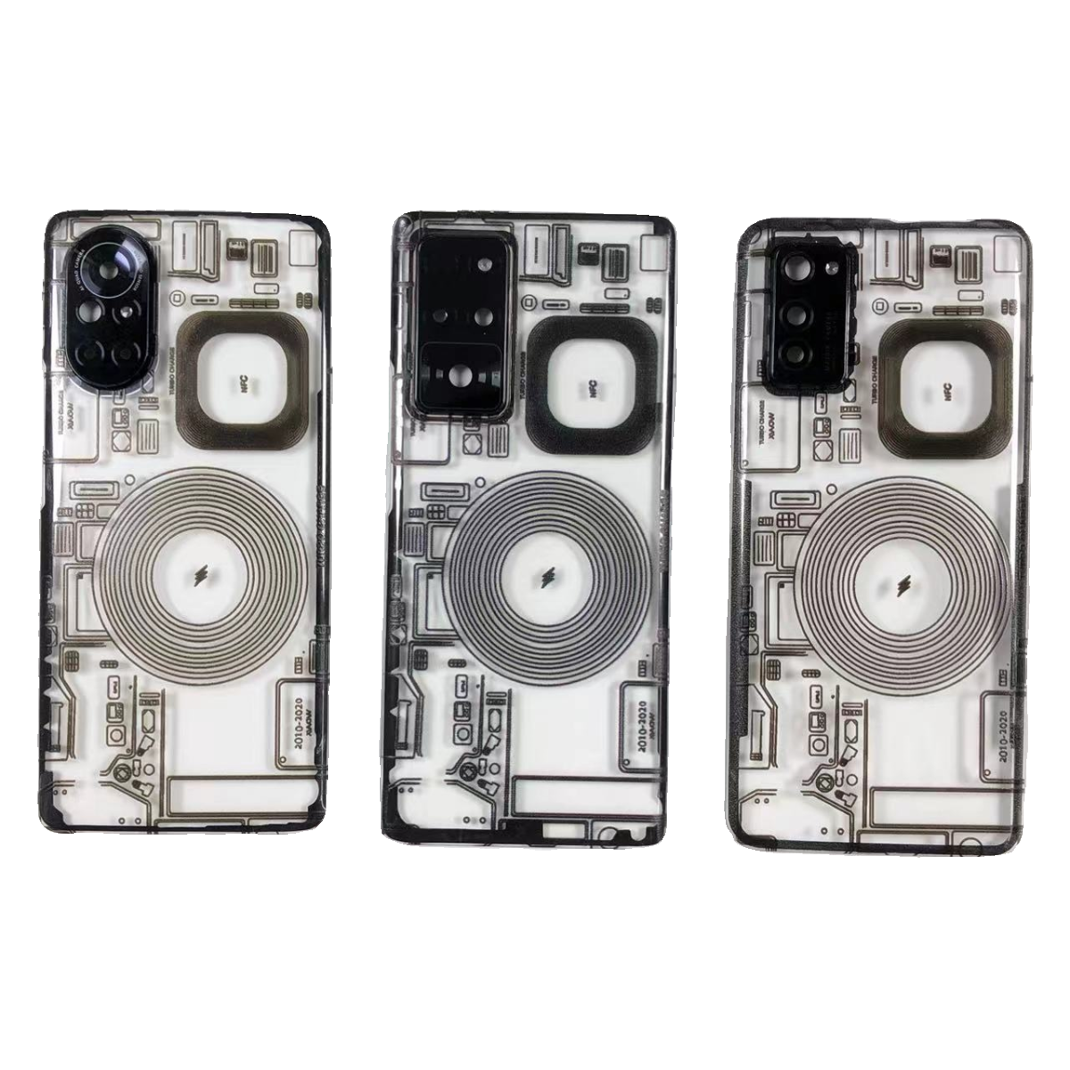 适用荣耀V30Pro后盖玻璃改装 V20/V40轻奢版手机原替换电池盖后屏