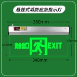 Светодиодный стеклянный акриловый безопасный знак эвакуации