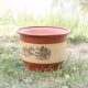 Ceramic flower pot purple clay stoneware orchid pot special price clearance