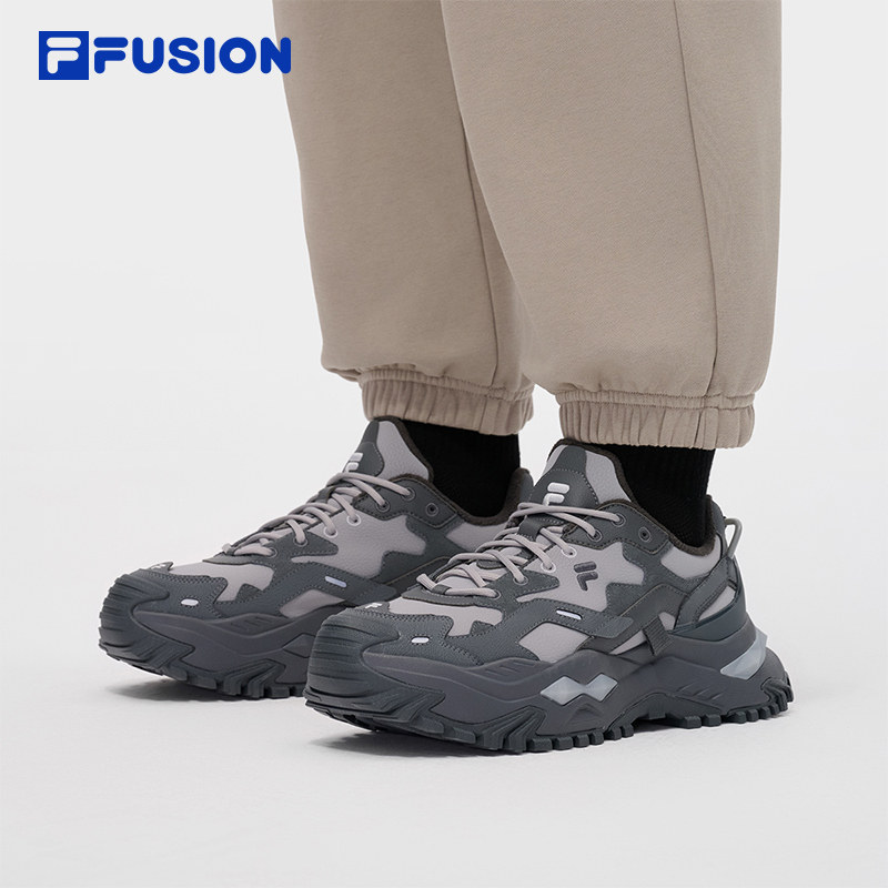 FILA FUSION斐乐潮牌男鞋BIANCO厚底潮鞋2025冬新款硬糖鞋老爹鞋,淘宝优惠券,粉丝福利购,淘宝优惠卷