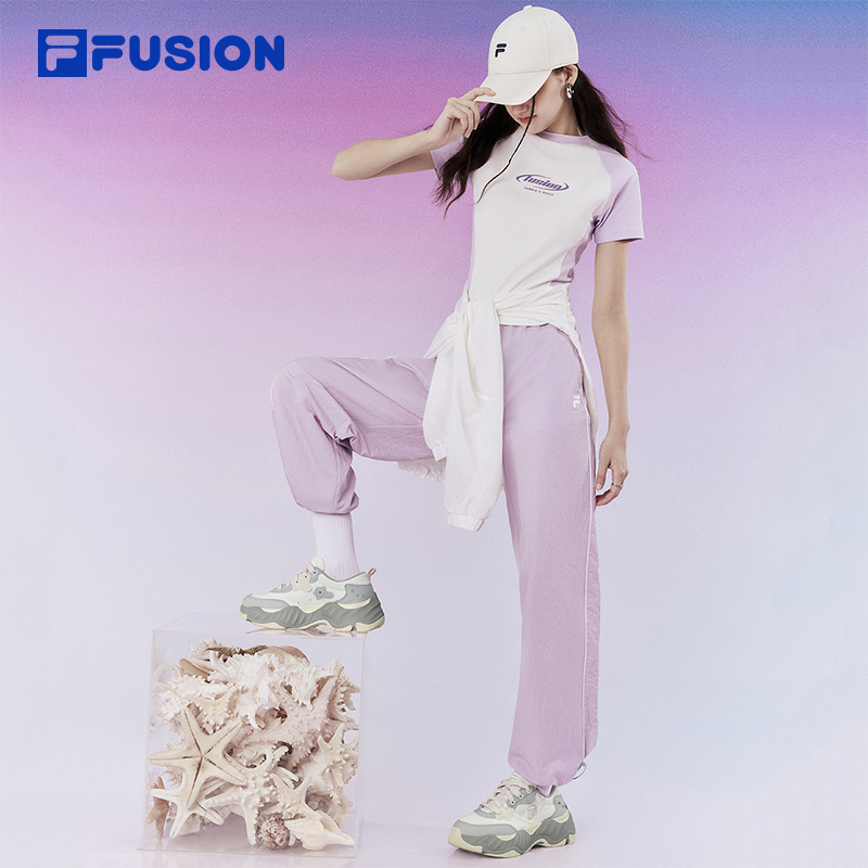 FILA FUSION斐乐潮牌女鞋海星STARFISH II厚底2024夏季新款帆布鞋 - 图2