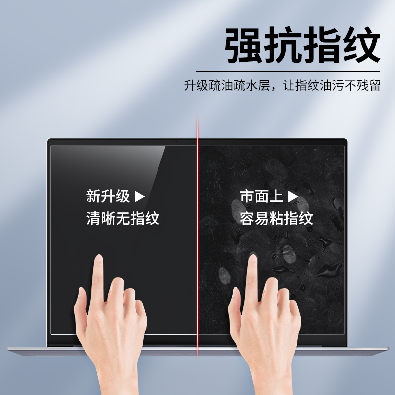 笔记本电脑屏幕膜14英寸防蓝光护眼15.6磨砂防反光13.3防辐射16寸高清适用联想戴尔惠普华为小米宏碁保护贴膜-图2