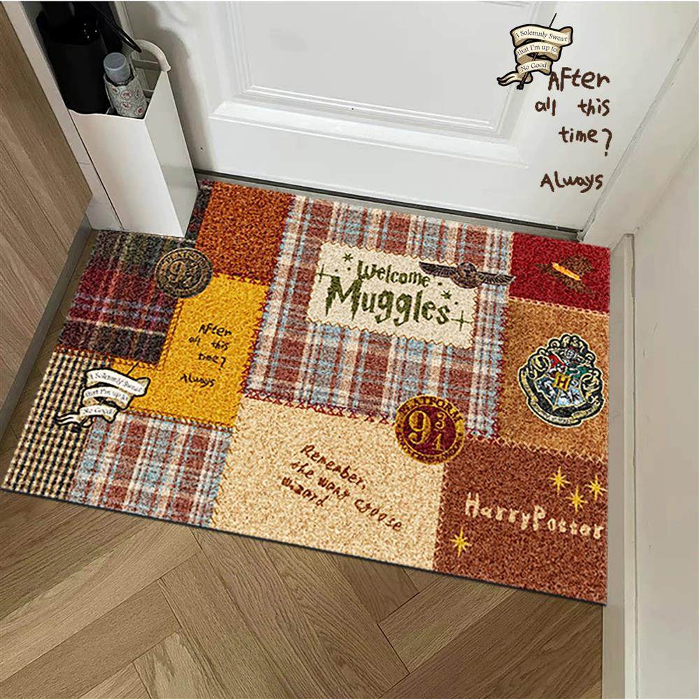 创意入户门地垫进门造物特馆垫子家用丝圈哈利波脚垫耐脏地毯防滑,淘宝优惠券,粉丝福利购,淘宝优惠卷