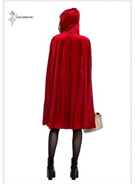 Little Red Riding Hood Costume Adult Women Halloween Party