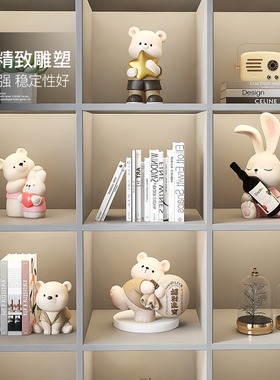 安妮可爱动物系列摆件自由搭配