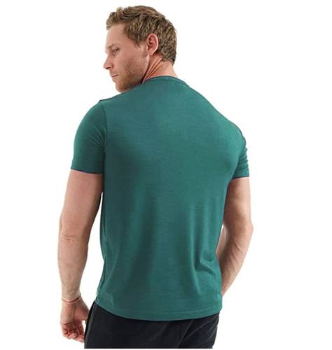 100% Superfine Merino Wool T Shirt Mens Base Layer Shirt Mer-图3