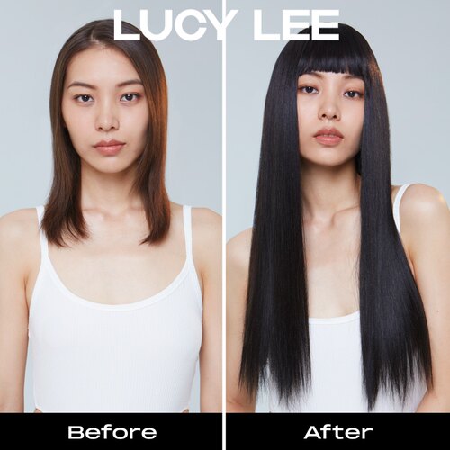 LUCY LEE假发女双生海珊长直发半头套仿真发新款自然无痕增发发套 - 图2