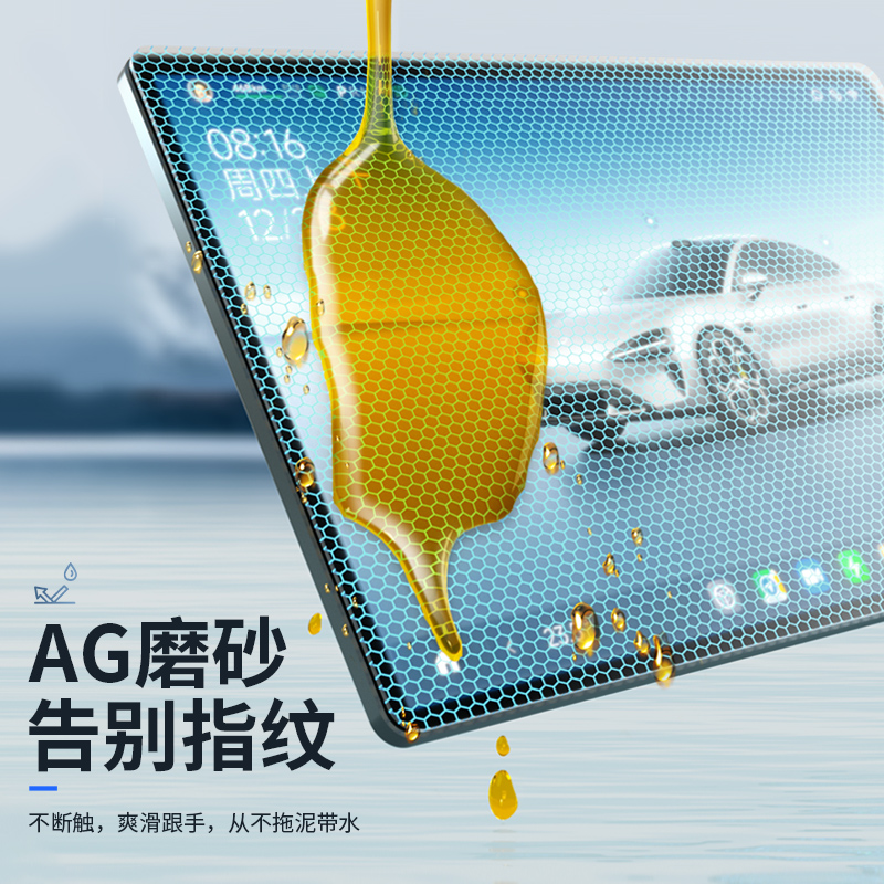 蓝猩适用小米SU7导航钢化膜YU7屏幕Su7ultra中控仪表保护贴配件 - 图3