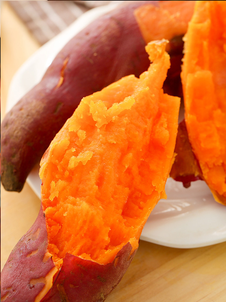 新鲜沙地红心蜜薯农家自种板栗地瓜 轩圃生鲜番薯