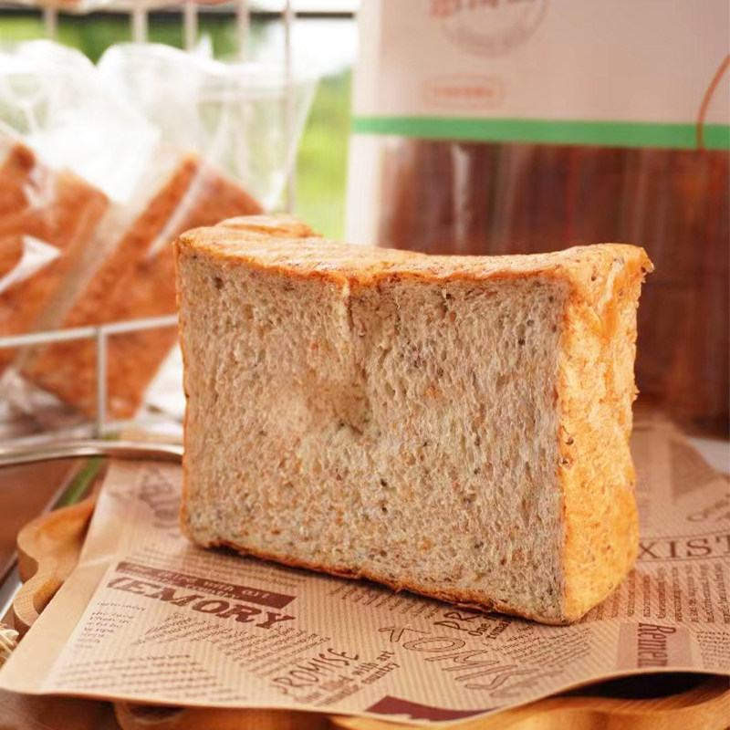 山羊叔叔新款全麦奇亚籽吐司668g学生营养懒人早餐代餐糕点面包,淘宝优惠券,粉丝福利购,淘宝优惠卷
