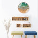 Ocean style modern simple mute personalized style clock