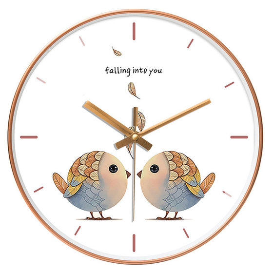 North looking cartoon kissing bird art simple living room decoration