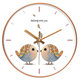 North looking cartoon kissing bird art simple living room decoration