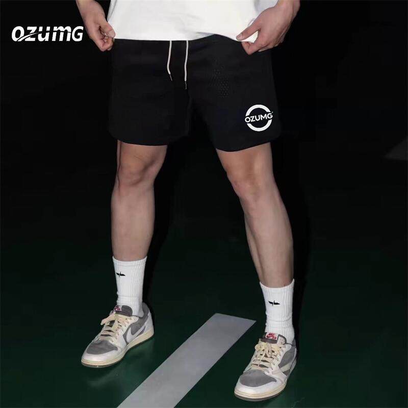 夏季新款OZUMG运动篮球三分短裤夏男生网眼健身户外宽松透气训练,淘宝优惠券,粉丝福利购,淘宝优惠卷