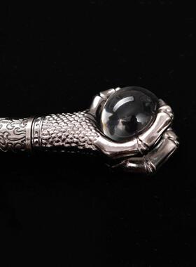 国王权杖龙爪珠子拐杖表演魔杖绅士手杖文明棍男士礼品道具未开刃