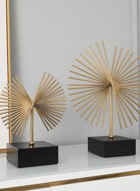 北欧飞鹰客厅金属工艺品摆设简约茶几酒柜摆件玄关电视柜家装饰品