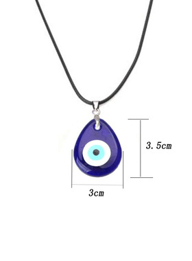 2024New Design Turkey Blue Eyes Necklace for Woman Men Charm