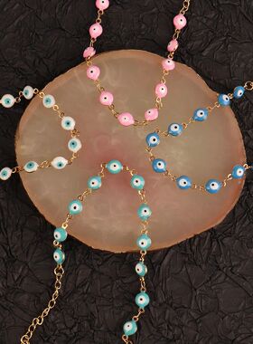 316L Stainless Steel Necklaces For Women Turkish Evil Eye