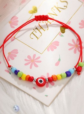 New Lucky Turkish Rice Beads Beaded Bracelets For Women