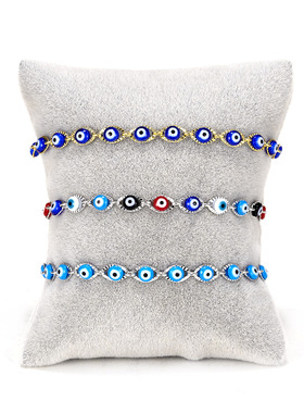 New Bohemian Colorful Turkish Eyes Bracelet&Bangle for