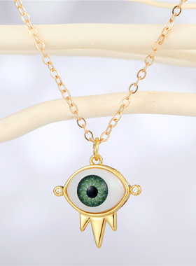 1Pcs Zircon Hamsa Hand Evil Eye Necklace For Women Gift