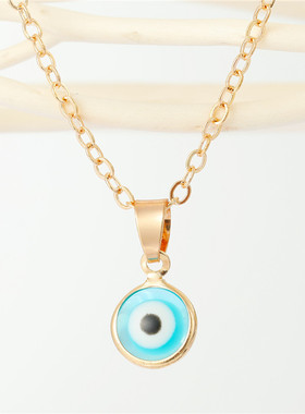 1 PC Blue Evil Eye Necklace For Women Gift Jewelry Fashion