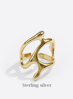 2023 Silver Color New Trend Vintage Elegant Irregular