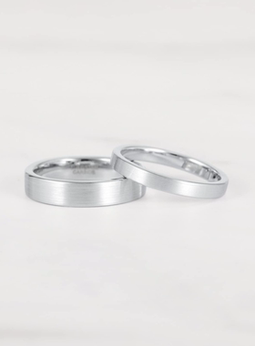 Somen 3mm Tungsten Rings for Women Men Rose Gold/Silver