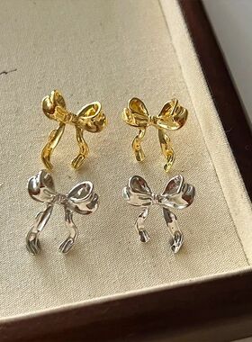 Design Sweet and Cool Style Bow Knot Earrings Women's