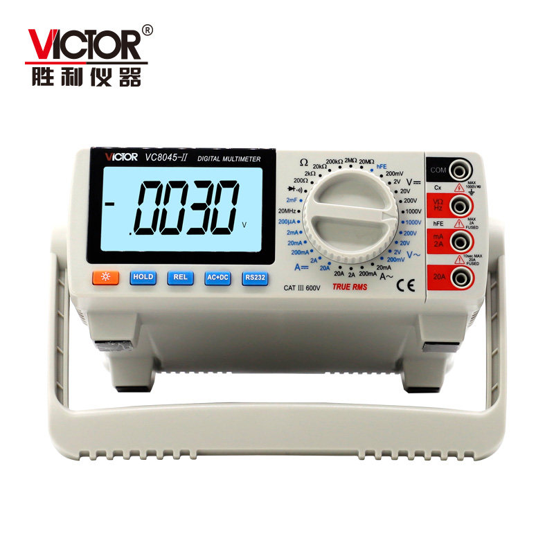 胜利vc8045-Ⅱ/8145c台式万用表 德胜克五金万用表