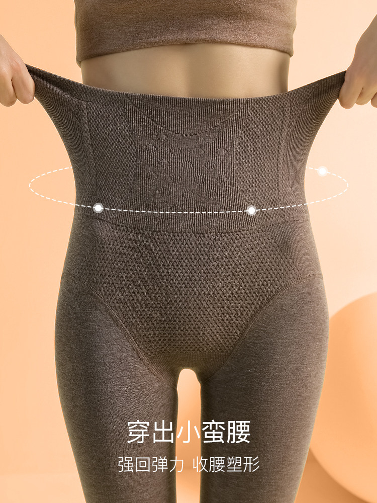 猫人德绒保暖袜高腰外穿打底连裤袜 猫人万暖连裤袜/打底袜