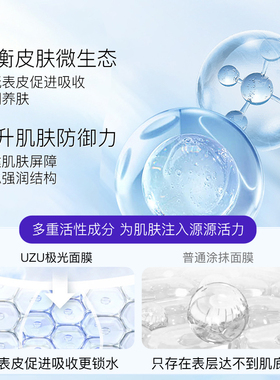 uzu抗皱抗衰紧致滋养涂抹面膜