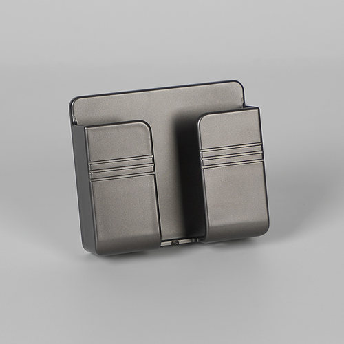 【加厚加宽】墙面手机充电支架床头置物架粘贴免打孔架家用浴室厨房收纳盒厕所壁挂墙角手机支架遥控器线挂盒 - 图1