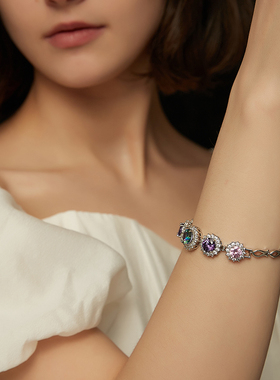 EXHIBITION大锆石手链