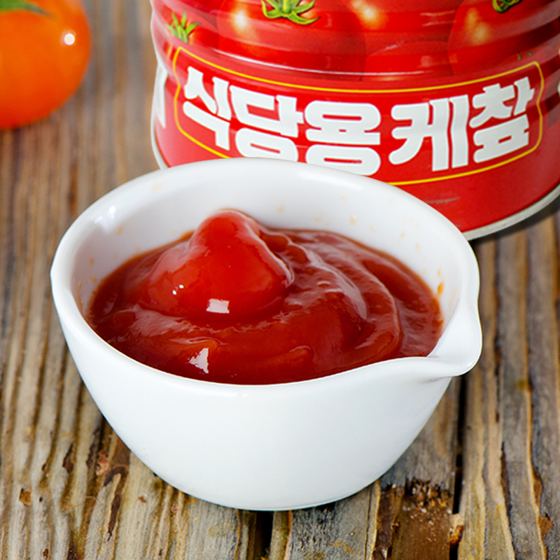 韩国进口 不倒翁奥土基番茄酱料3.3kg番茄沙司西餐韩式料理商用装 - 图0
