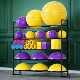 Multi-layer home sports equipment storage rack