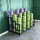 Household yoga mat foam roller multi-layer storage rack