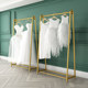 Mr. Iron's high-end wedding dress suit gold double-layer stand