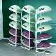 Pilates yoga studio ball multi-layer storage rack