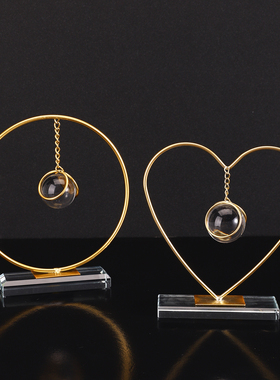 创意轻奢水晶球吊坠摆件送礼