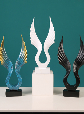 轻奢艺术摆件客厅电视柜酒柜摆设