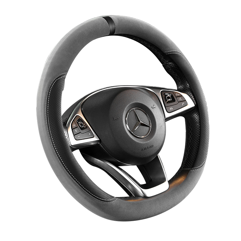 冬季短毛绒适用零跑T03零跑C01零跑C10零跑C11C16保暖车方向盘套 - 图3