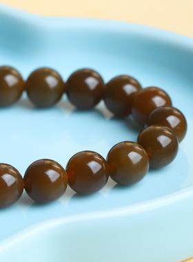 新疆和田玉且末糖手串手链礼物