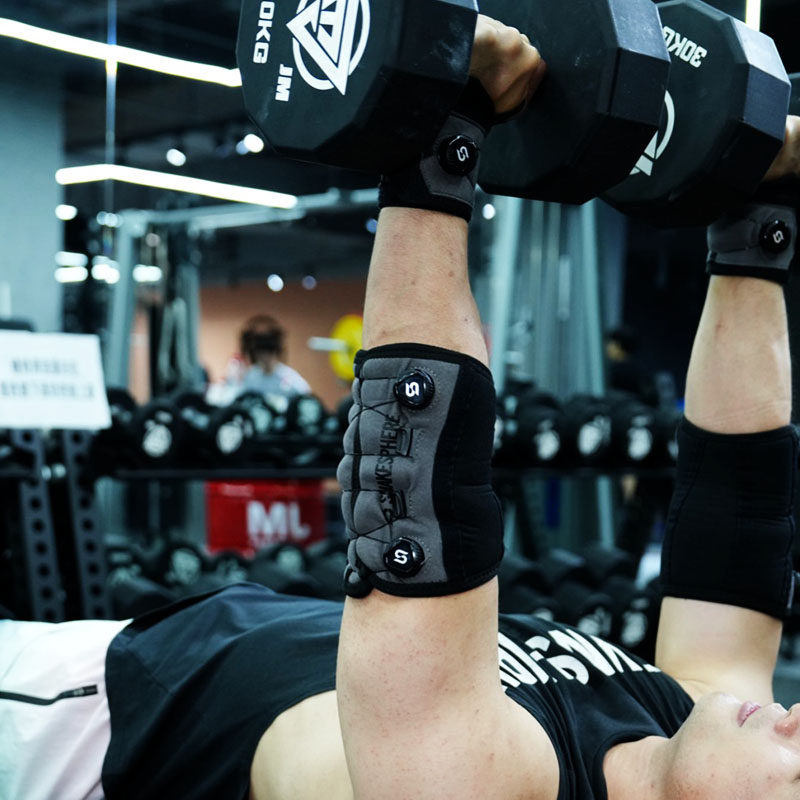 shakesphere健身护肘旋钮扣式运动加压力量举重男卧推关节保护套,淘宝优惠券,粉丝福利购,淘宝优惠卷