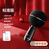 New Pinya Push Table) Words Wind Acoustics O Integrated Maccanister Wireless Children Home Bluetooth Singing Popular K Song Treasure