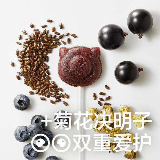 Photosynthetic Planet Blueberry Orange Lollipop