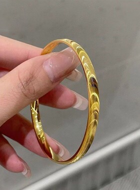 【网红爆款】猫眼手镯小众ins气质素圈立体送老婆