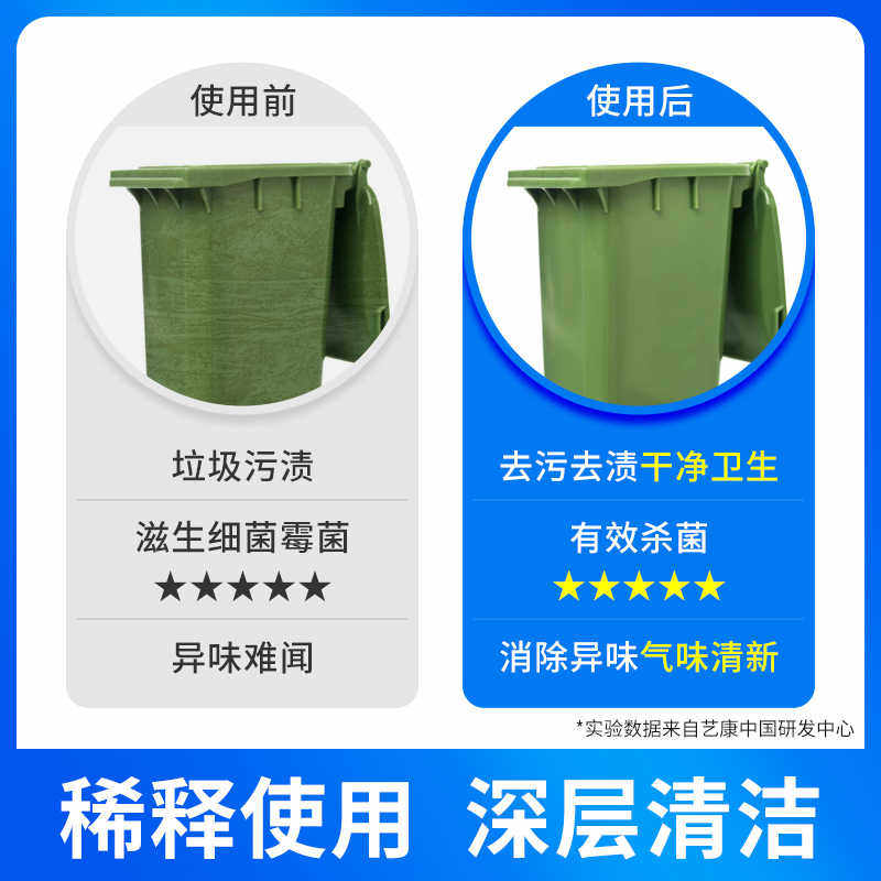 艺康灭菌魁季铵盐杀菌除味清洁剂厨房垃圾桶加工厂宠物店去油污,淘宝优惠券,粉丝福利购,淘宝优惠卷