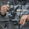Sports camera magnetic suction quick disassembly riding bracket