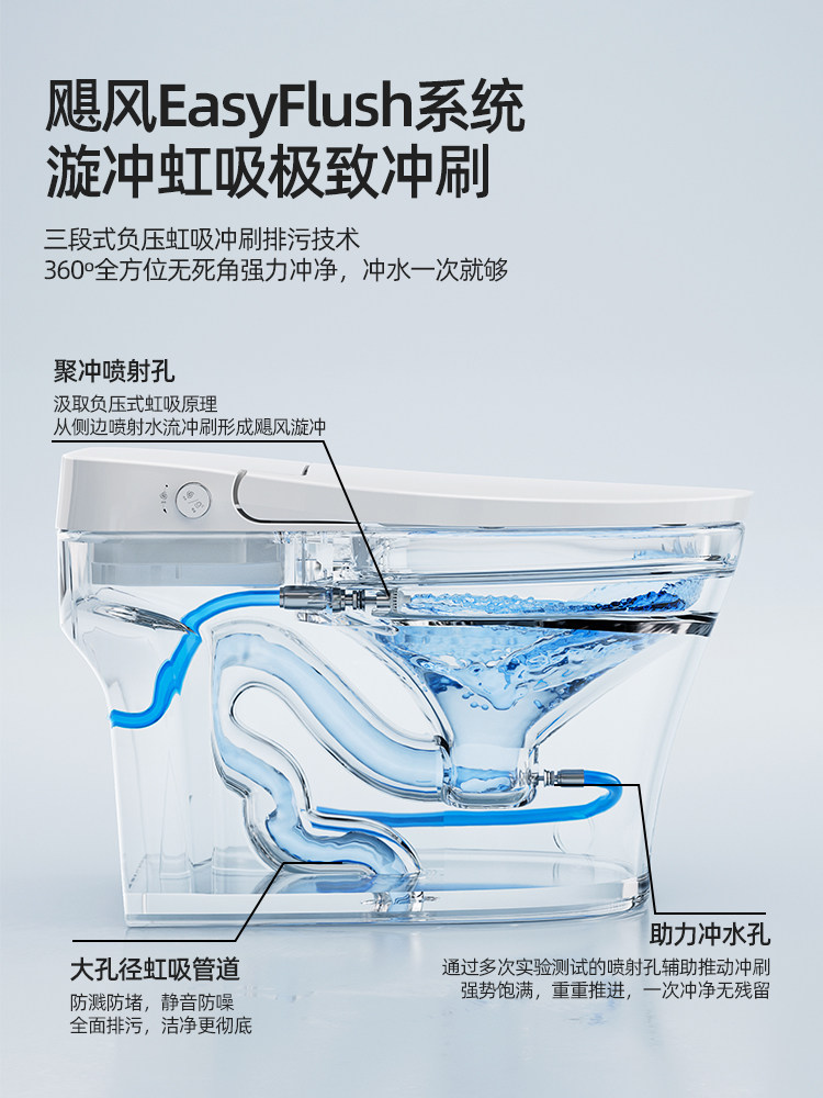  喜尔康一体智能坐便器